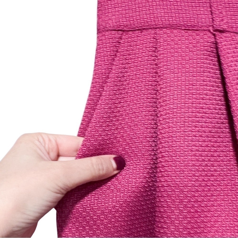 CIDER High Waist Wide Leg Tweed Purple Trouser Pants Sz L - Picture 4 of 7